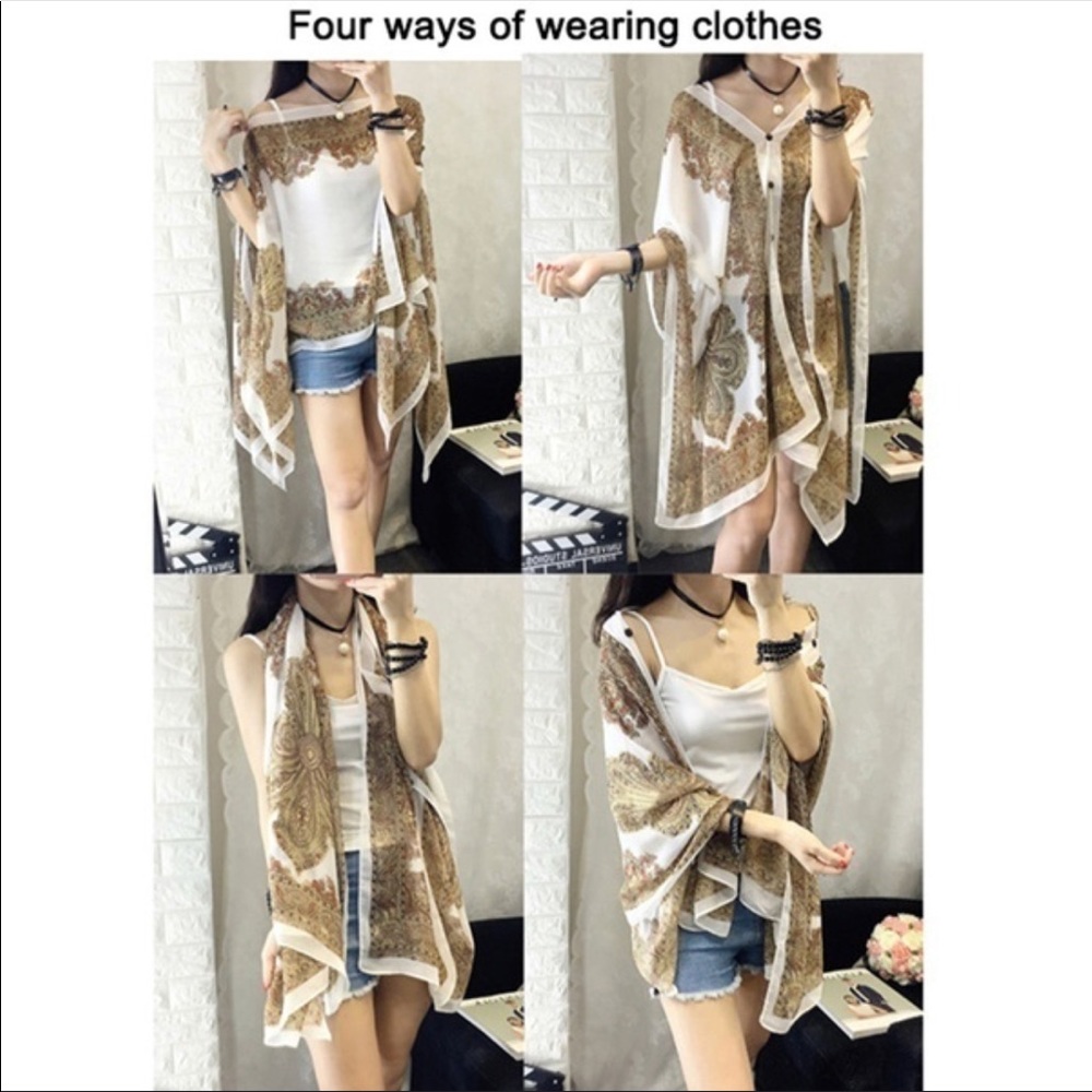 Floral Print Scarf/ Kaftan 🆕